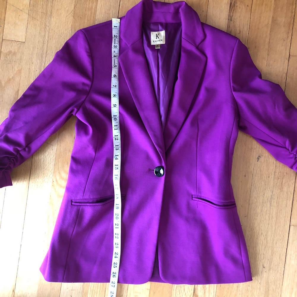 Kasper Magenta Blazer Size 6